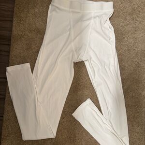 Kids White Leggings